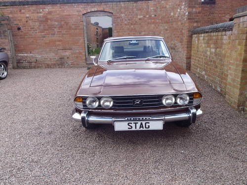 Triumph Stag Mk11 Auto Only 7700 miles from New For Sale
