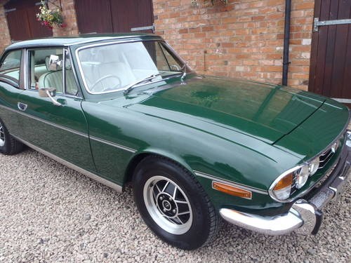 Triumph Stag Mk11 Manual In British Racing Green. For Sale