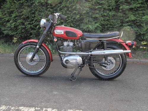 Triumph Trophy 250 TR25W 1970 & just 1607 genuine miles from SOLD
