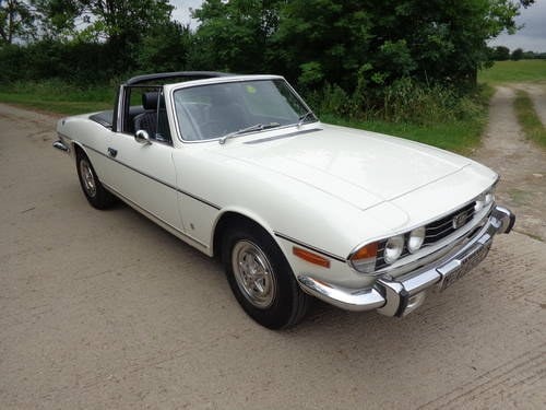 1973 TRIUMPH STAG MK 2  MOD ONLY 35,000 MILES & 2 PRIVATE OWNERS! For Sale
