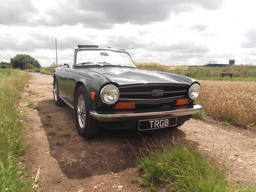 1973 TR6 WITH OVERDRIVE SOLD