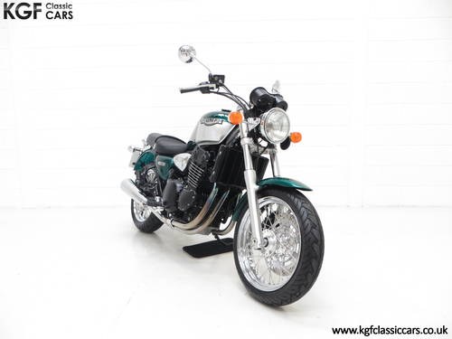 2002 An Outstanding Triumph Legend TT, One Owner and 1,436 Miles VENDUTO