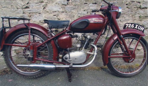 1954 Triumph Terrier for re-commission or restoration In vendita