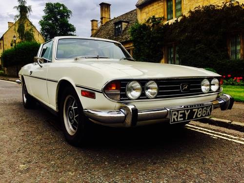 Meet 'Rey' our lovely 1972 Triumph Stag 3.0 V8 Automatic! SOLD