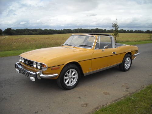 1972 TRIUMPH STAG MK1 WITH 4 SPEED ZF AUTO NOW SOLD For Sale