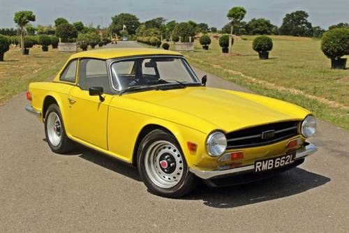 1973 Triumph TR6 With Hardtop For Sale