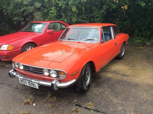 1972 triumph stag 3.0 automatic  for auction For Sale by Auction