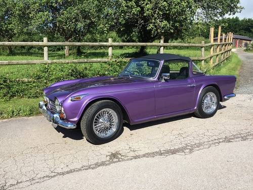 1967 TR4A  Family owned for 25 years. For Sale