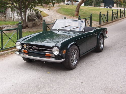 1972 Triumph TR6 PI, same owner since 1989, mild project SOLD