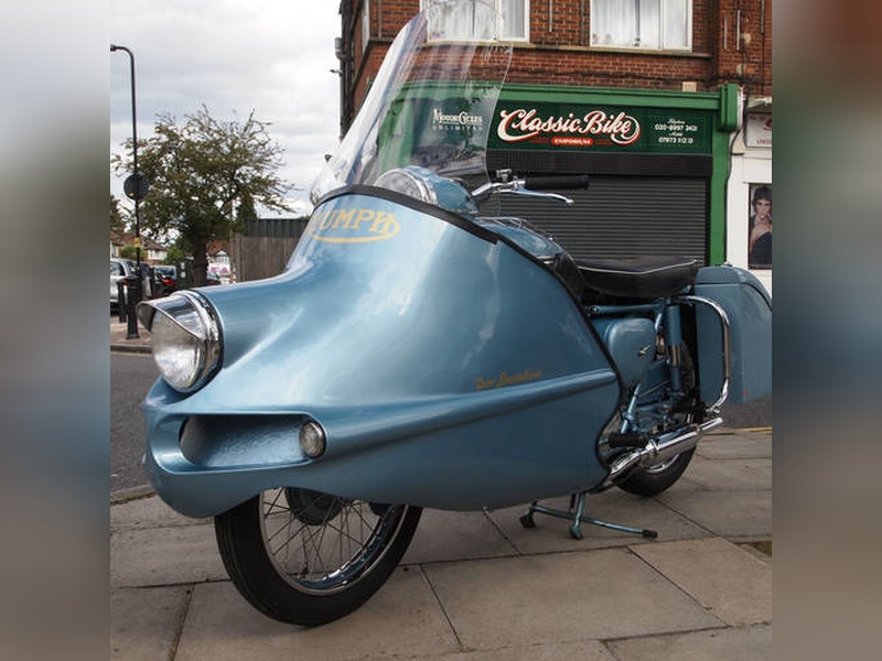 6T 650 Thunderbird Streamliner With Rodarks.