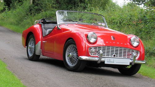 1963 Good basis for recommissioning, Triumph TR3a VENDUTO