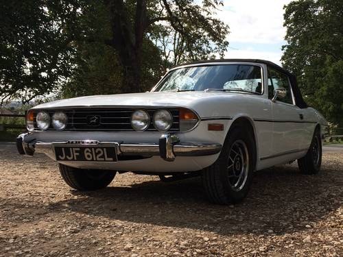 Triumph Stag 1973 - full nut and bolt restoration SOLD