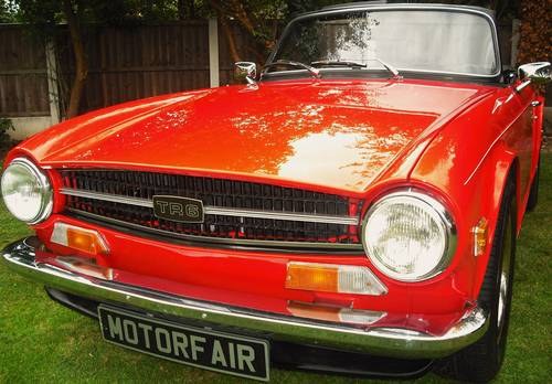 1975 TR6 2.5PI,MATCHING NUMBER HOME MARKET VEHICLE,OVERDRIVE, For Sale