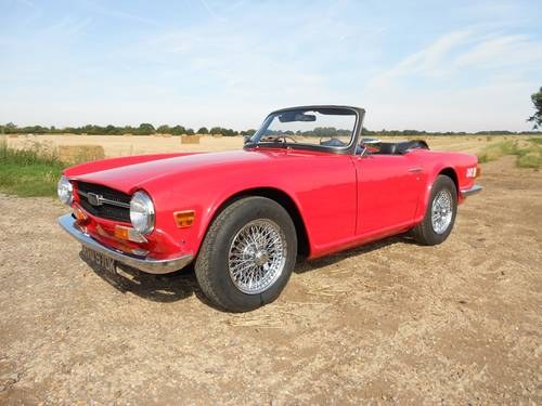 1972 TR6 FOR SALE SOLD