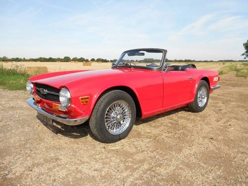 1972 TR6 FOR SALE VERKAUFT