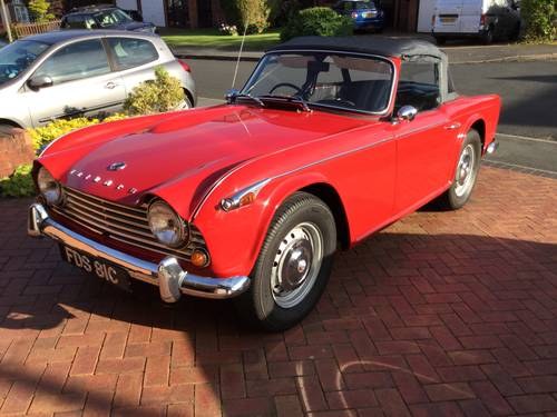 1965 Triumph TR4A IRS Overdrive For Sale