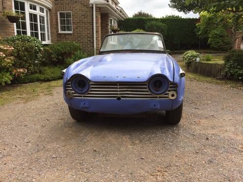 1965 Triumph Tr4a LHD For Restoration SOLD