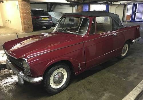 1969 Herald 13/60 convertible - almost finished project For Sale
