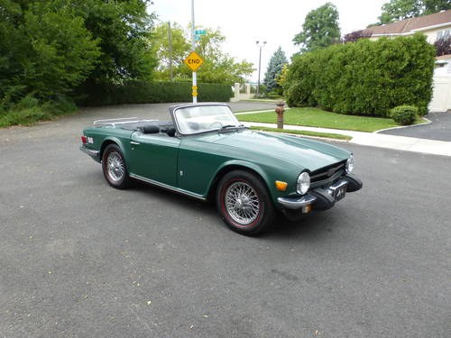 1975 Triumph TR6 With Overdrive Nice Driver - SOLD