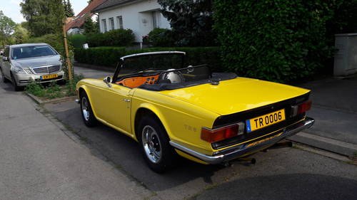 1974 TR6 CR Fuel Injection For Sale