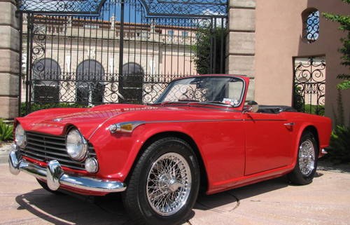 1965 Triumph  TR4 A  IRS Roadster SOLD