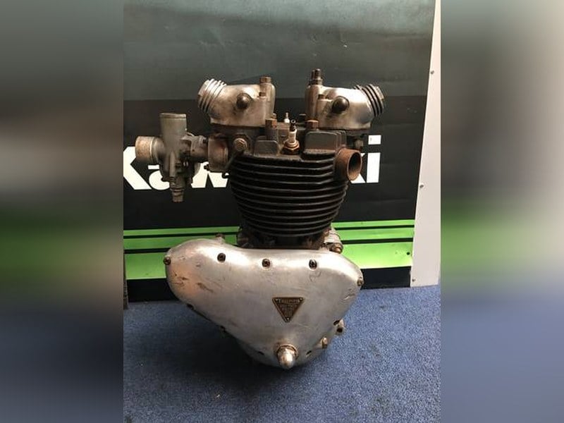 Triumph 650 Twin Motorcycle Engine Pre Unit