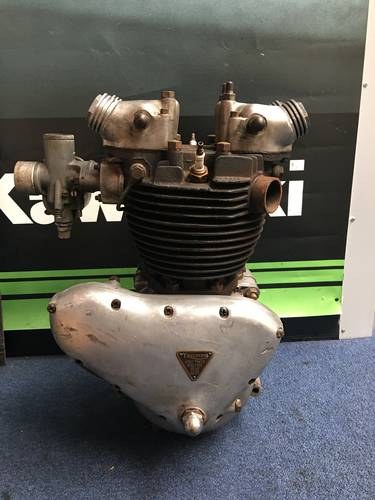 1958 Triumph 650 Twin Motorcycle Engine Pre Unit SOLD