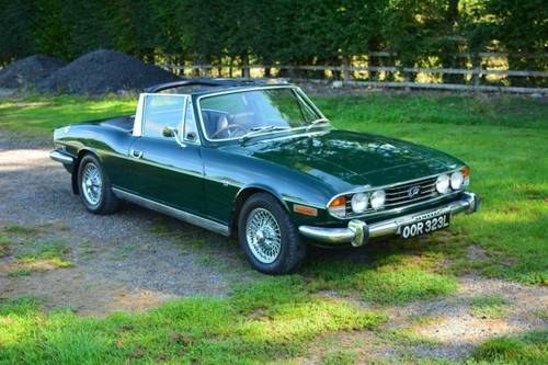 1972 Triumph Stag Manual Overdrive For Sale by Auction