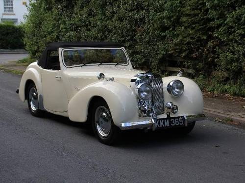 1948 Triumph Roadster 1800 with floor change gearbox For Sale