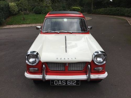 Good 1962 Triumph Herald1200 with sunroof SOLD