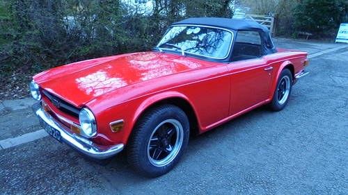 1969 Triumph TR6 O/D, Lovely car SOLD