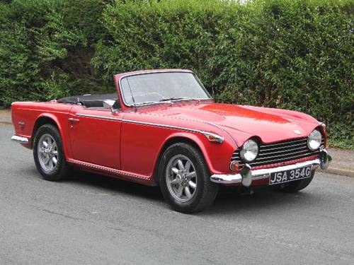 1968 Triumph TR5 PI - Sold by us two years ago For Sale
