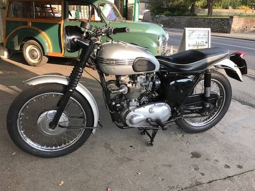 **OCTOBER AUCTION** 1958 Triumph Tiger 100 For Sale by Auction