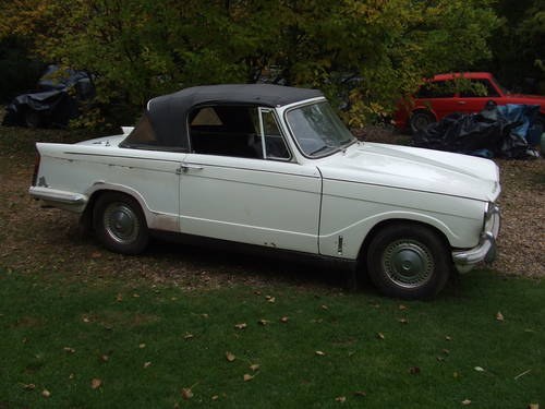 1971 HERALD 13/60 CONVERTIBLE ONLY 62K HISTORY NEEDING TLC SOLD