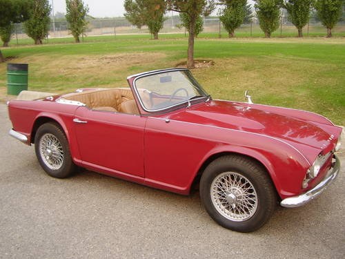 1964 California TR4 - nice driver, mostly restored.  For Sale