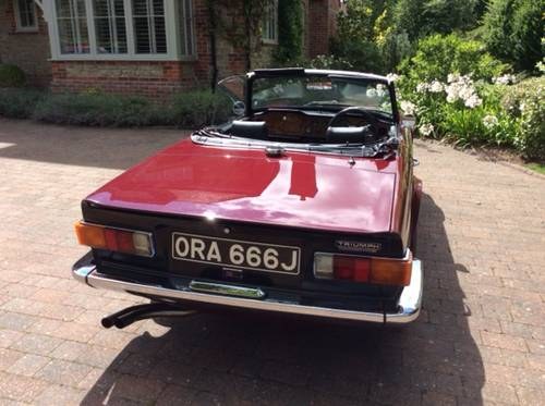 1971 TR6 2.5 Pi STUNNING EXAMPLE ,The one to have 150BH For Sale