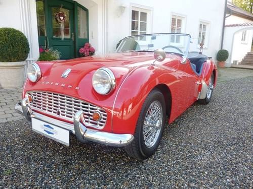 1961 Triumph TR 3 A | Overdrive | Chrom-wire-wheels | History | For Sale