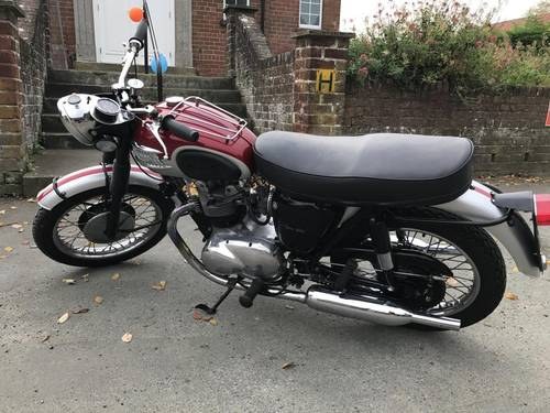 OCTOBER AUCTION. 1962 Triumph Tiger 500 For Sale by Auction