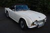TR4 O/D Old English White 1964 For Sale