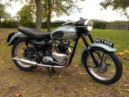 Triumph T110 1954 650cc Rare And Fast,  First Year For Sale