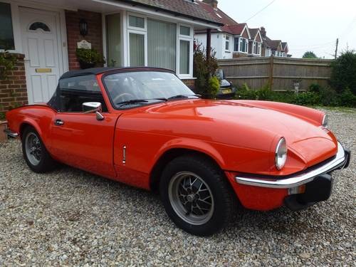 Triumph spitfire 1500. red. 1979 For Sale