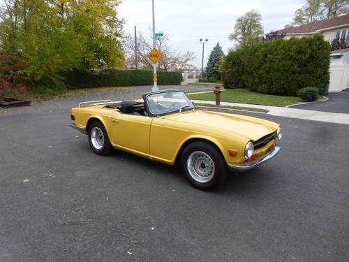 1971 Triumph TR6 With Overdrive Good Mechanics- SOLD