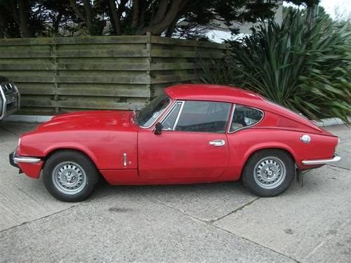 1971 Triumph GT6, one owner for 39 years, dry stored! SOLD