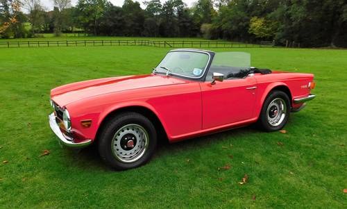 1972 Triumph TR6 O/D SOLD MORE WANTED For Sale by Auction
