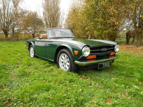 TR6 1973 WITH OVERDRIVE SOLD