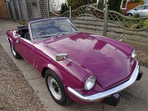 1973 Triumph Spitfire Mk IV Early 1300cc. For Sale