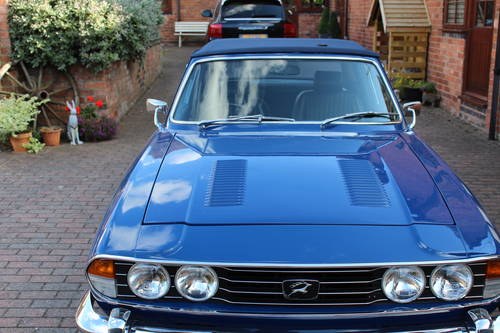 Triumph Stag  Mk11 Nut and Bolt Show Stag. For Sale