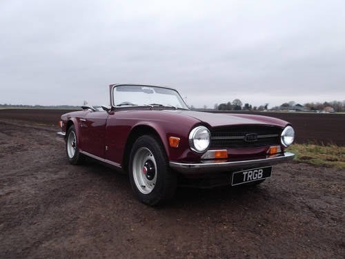 TR6 1969.ORIGINAL UK 150 BHP CAR WITH WORKING OVERDRIVE SOLD
