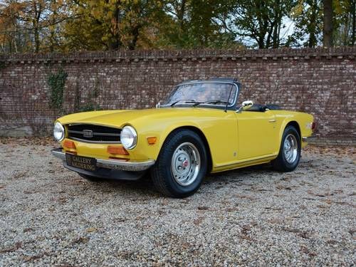 1974 Triumph TR6 overdrive, matching numbers and colours! For Sale