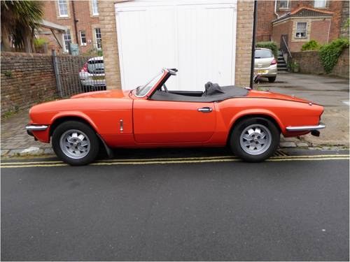 1980 Triumph Spitfire 1500 overdrive 66,000 from new SOLD